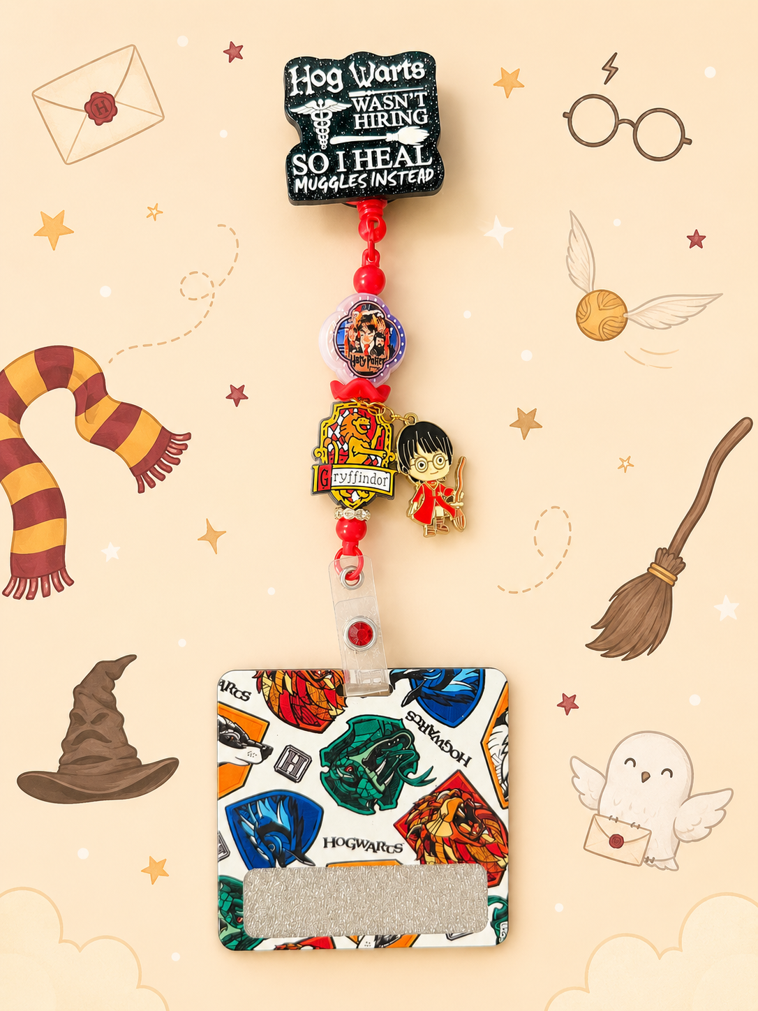 HP Fancy Badge Reel