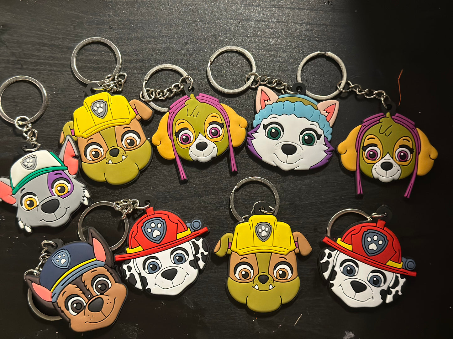 Paw patrol keychains