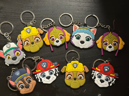 Paw patrol keychains