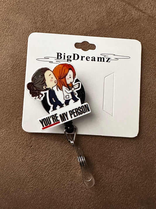You’re my person badge