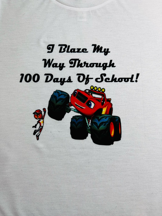 Blaze my way 100 days of school